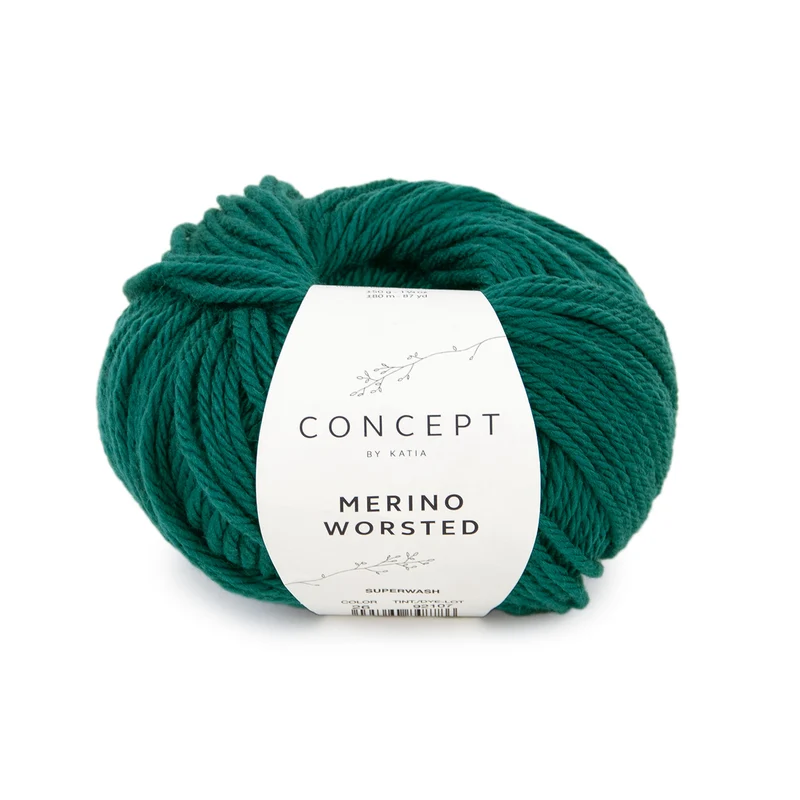 Katia Merino Worsted 026 Ölfarbe
