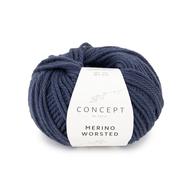 Katia Merino Worsted 025 Dunkeljeans