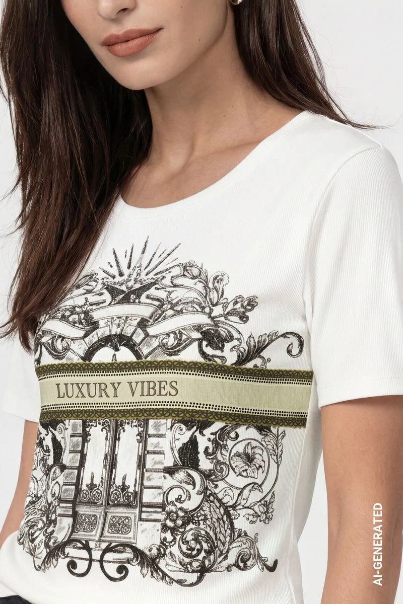 T-Shirt mit Print