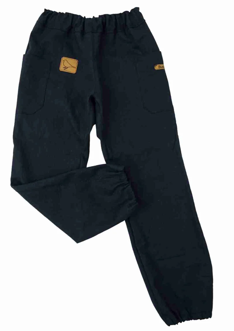Leinenhose für Kinder, mit Taschen, "Birke"