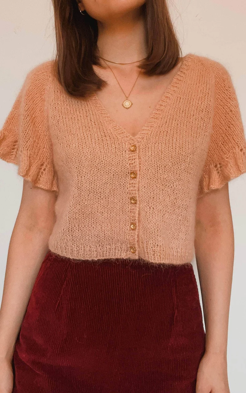June Blouse - SILKY KIT RMS - Strickset