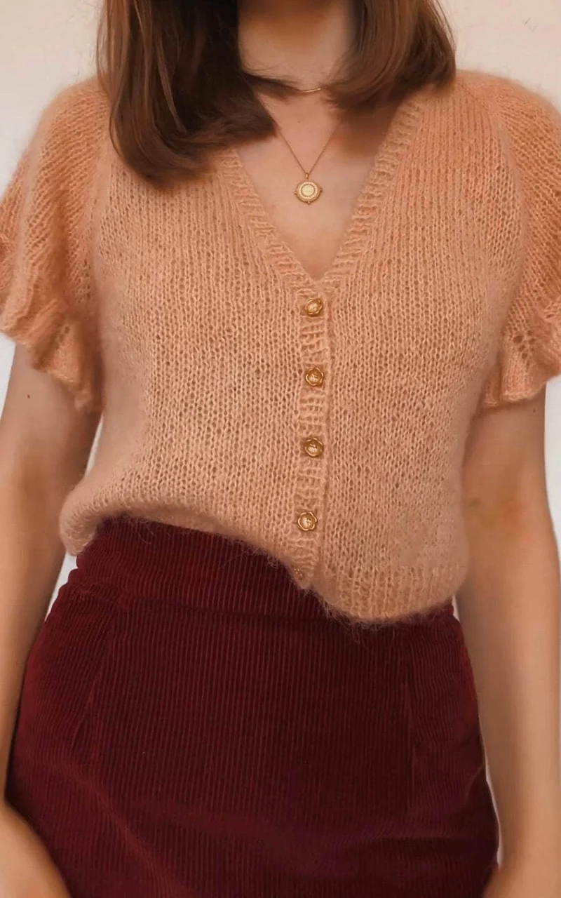 June Blouse - SILKY KIT RMS - Strickset