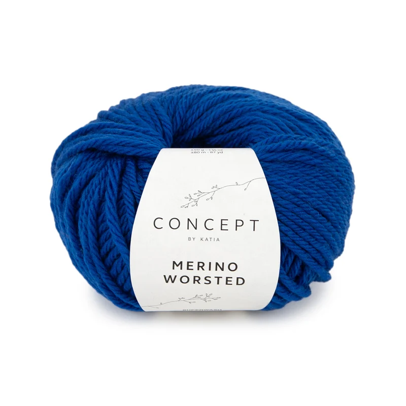 Katia Merino Worsted 023 Blau