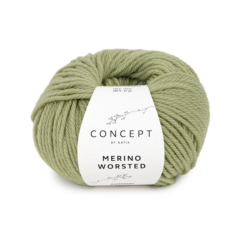 Katia Merino Worsted 020 Salbei