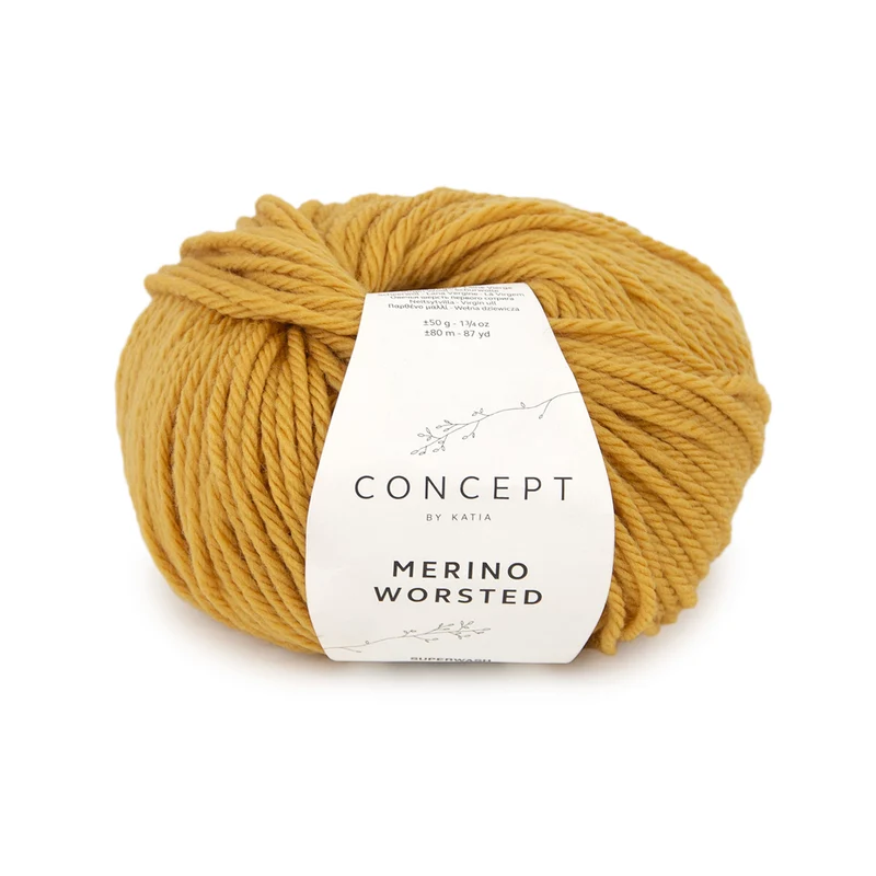 Katia Merino Worsted 018 Senf