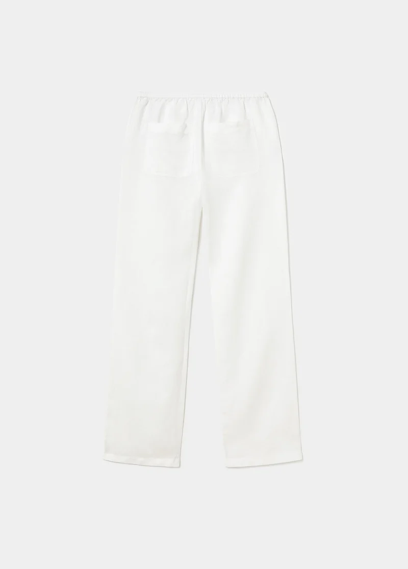 Flowy pants with pockets
