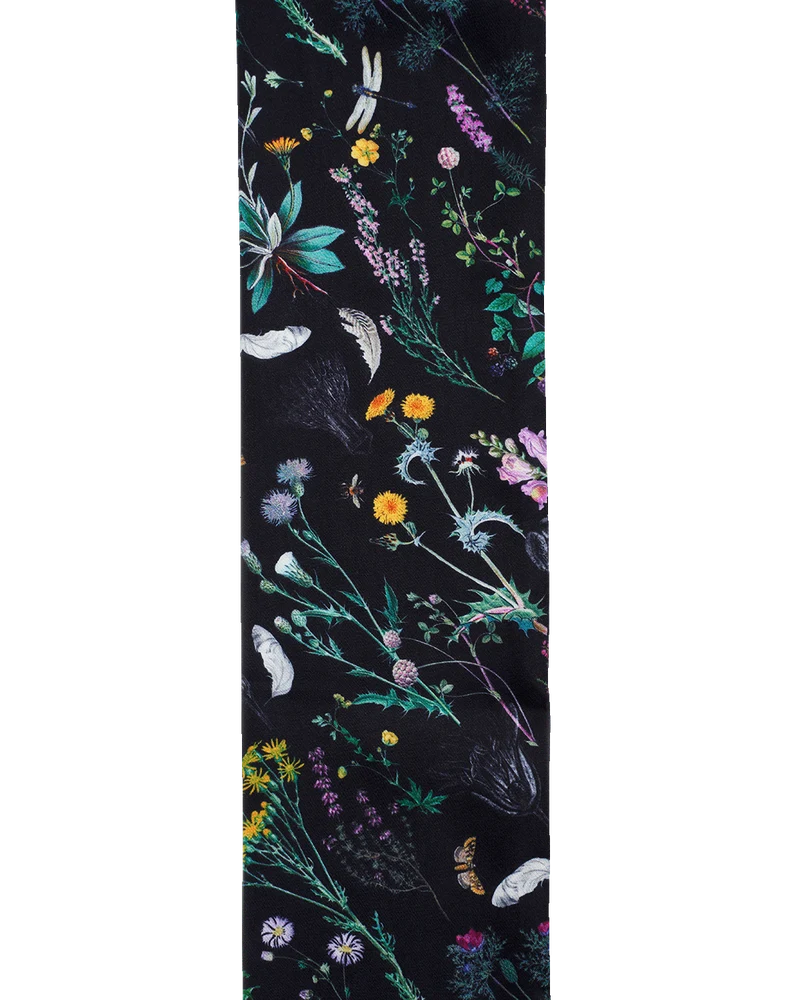 Wilderness Fringed Skinny Scarf