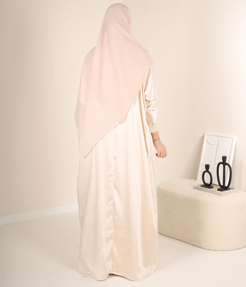 Offene Abaya Dhahiriya - Perle