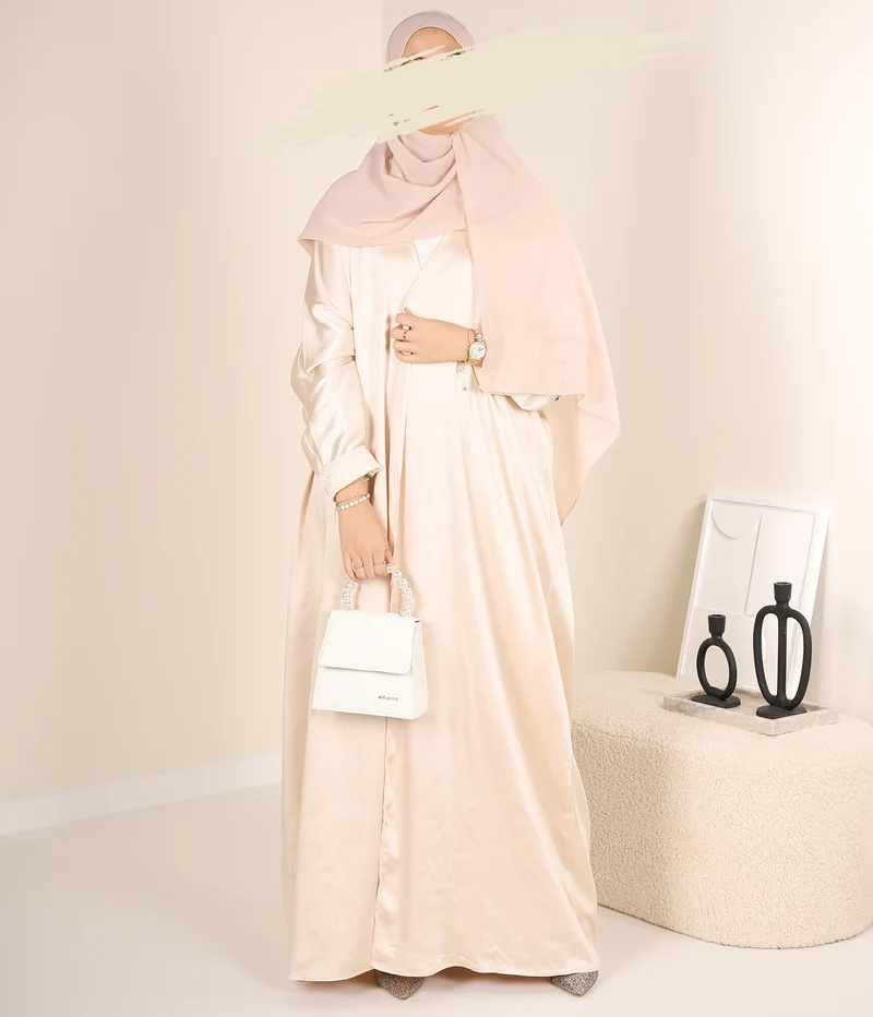 Offene Abaya Dhahiriya - Perle