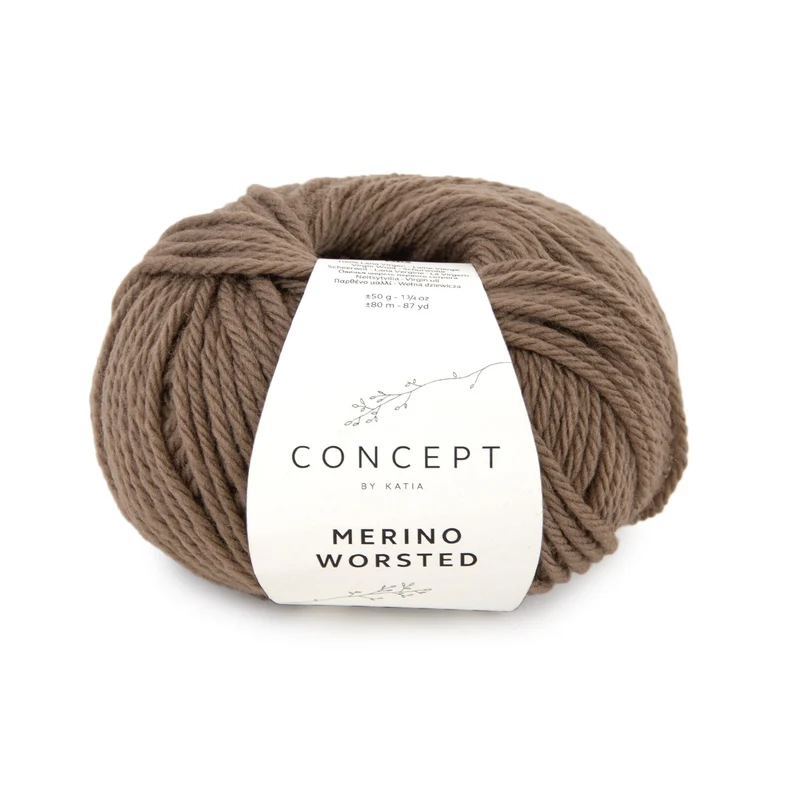 Katia Merino Worsted 010 Nerz
