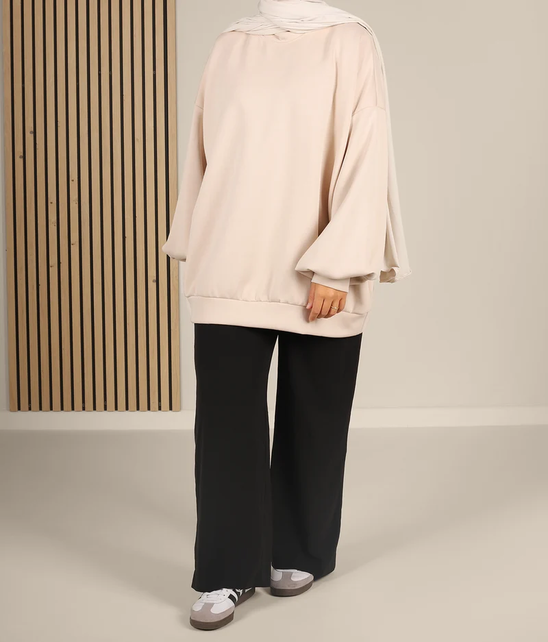 Schlichter Pullover Soft Line
