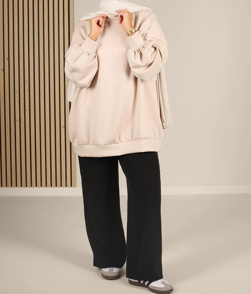 Schlichter Pullover Soft Line