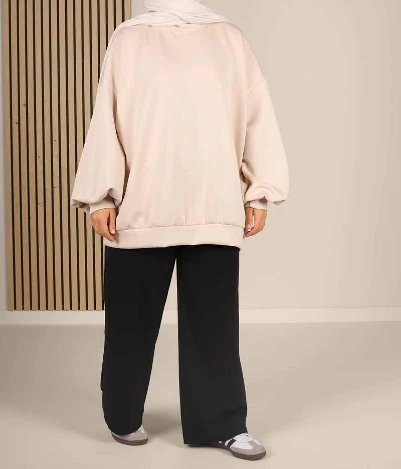 Schlichter Pullover Soft Line