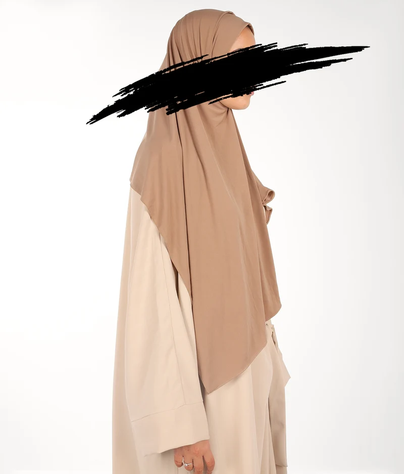 Präm. Jersey-Schal UsW 75*200 - Warmes Taupe