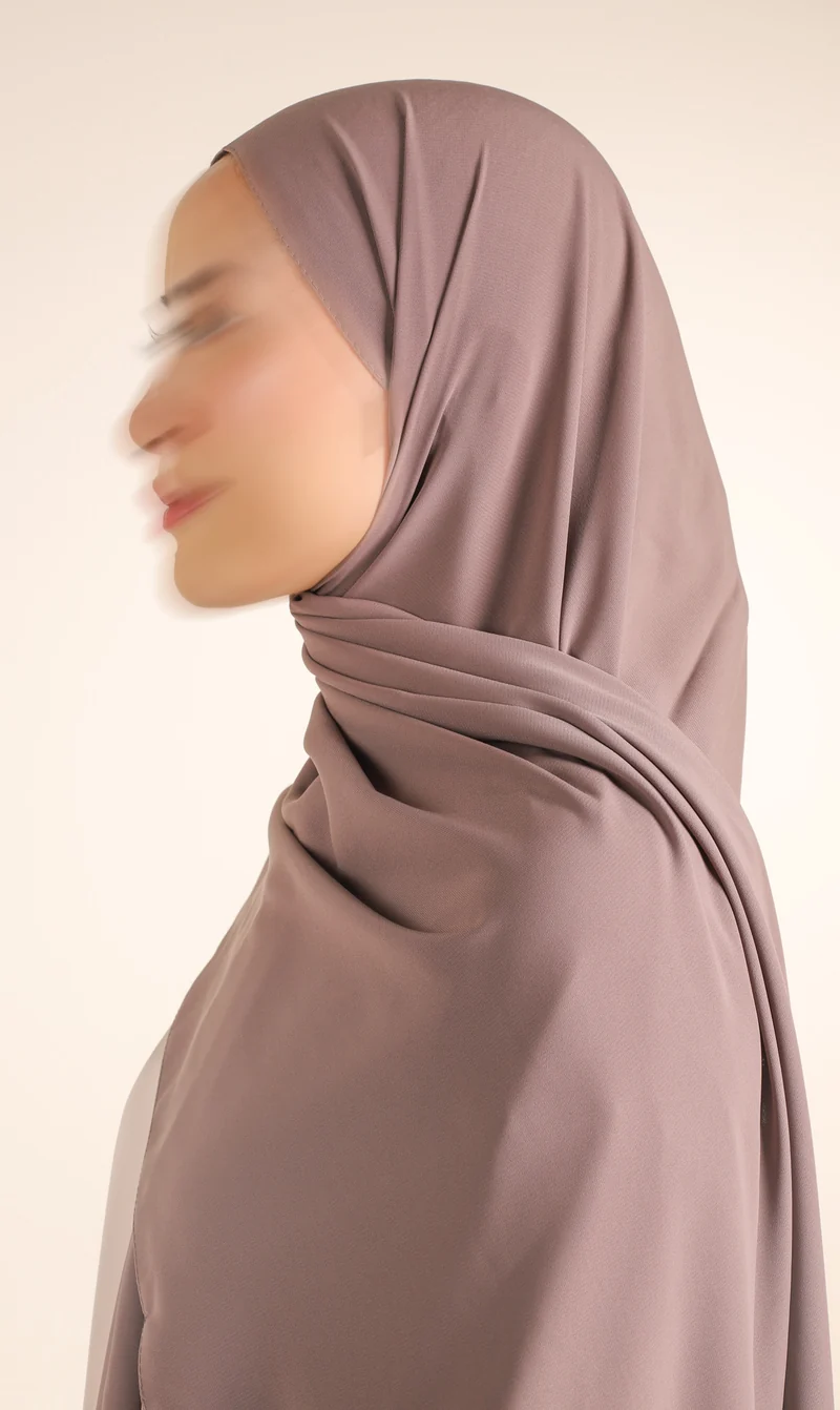 Perlenschal 70*200 Founara - Taupe