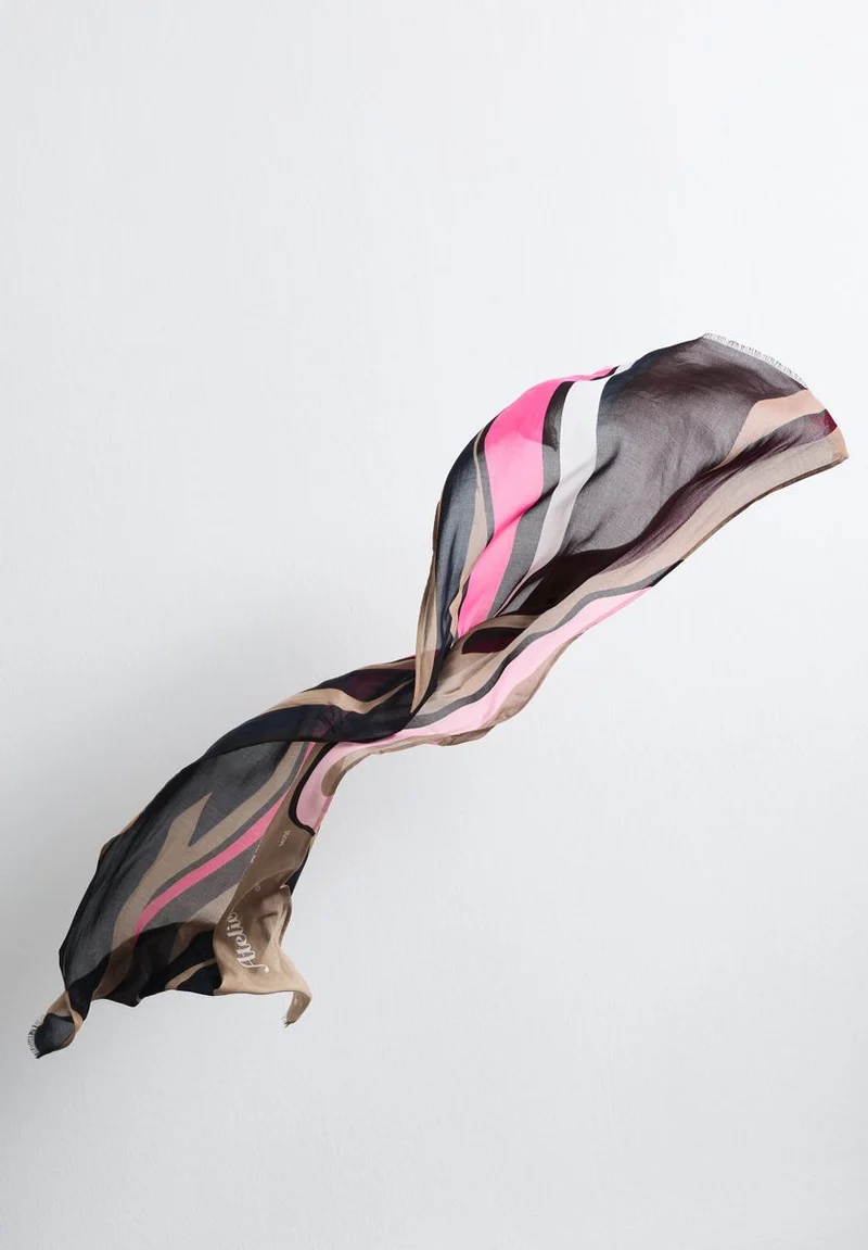 Langer Schal mit Print