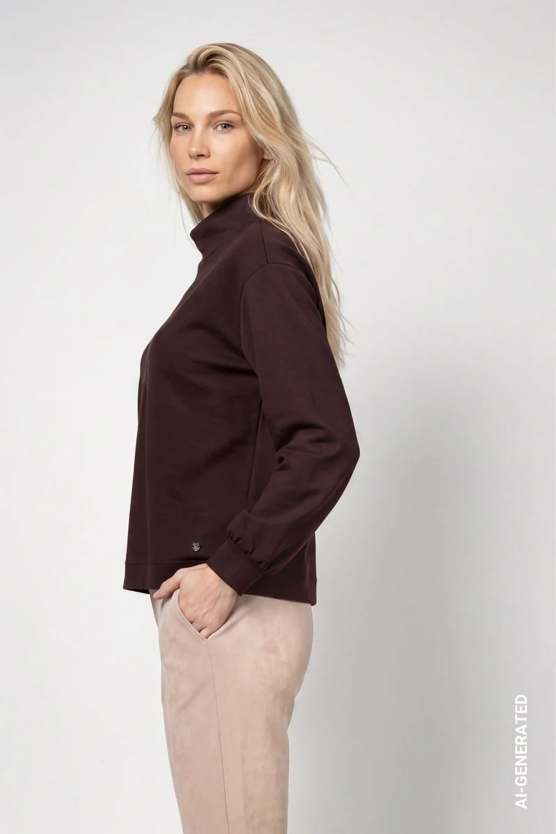 Sweatshirt mit Emblem