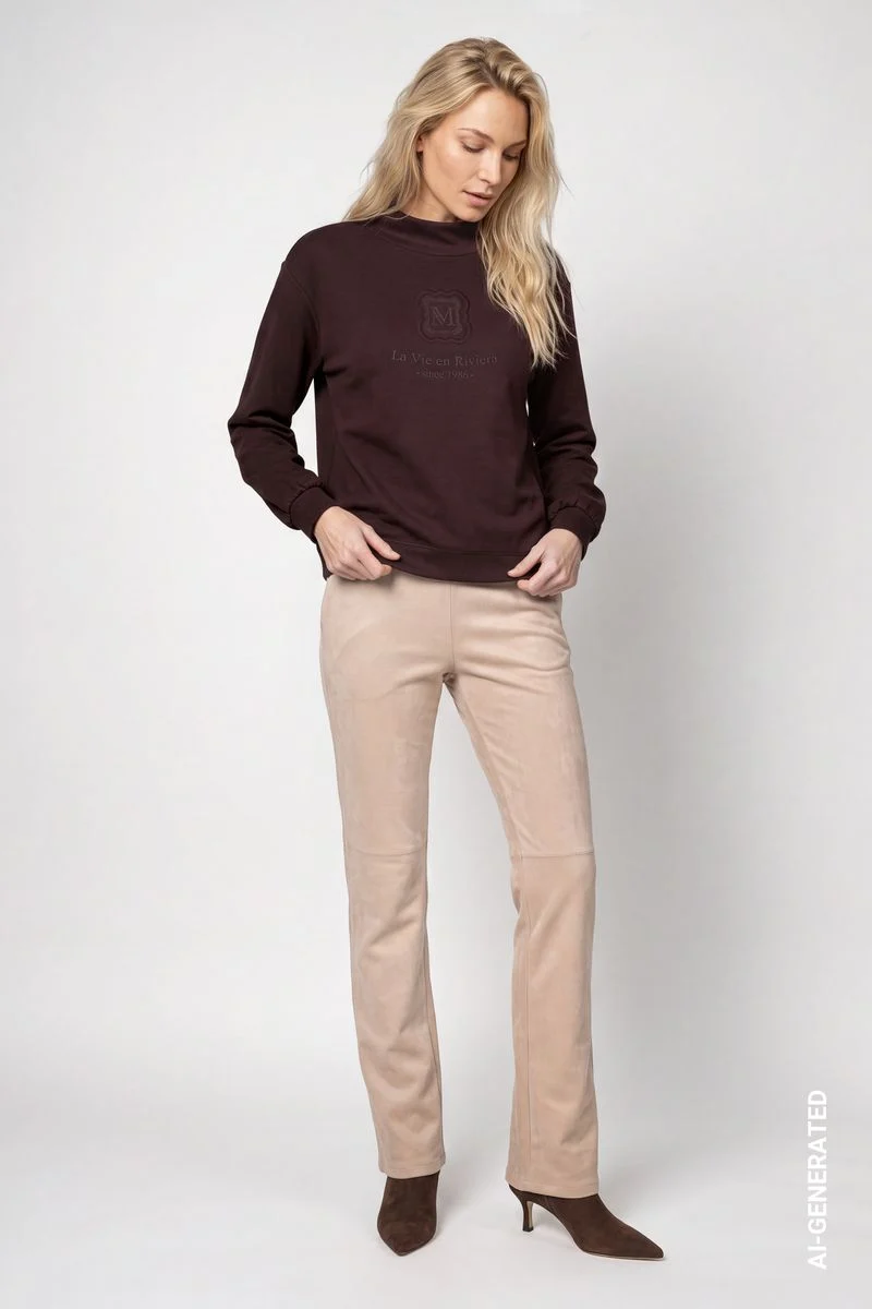 Sweatshirt mit Emblem