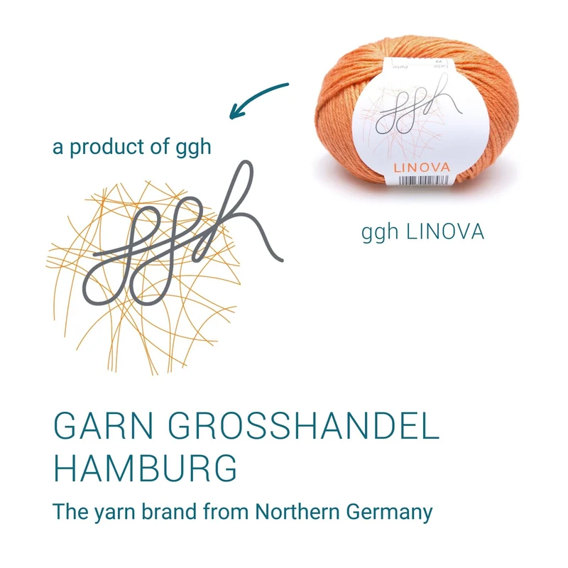 ggh Linova | 100% Baumwolle | 100m/50g | 072 - Mandarine