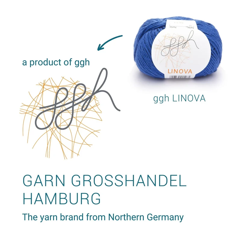ggh Linova | 100% Baumwolle | 100m/50g | 039 - Mittelblau