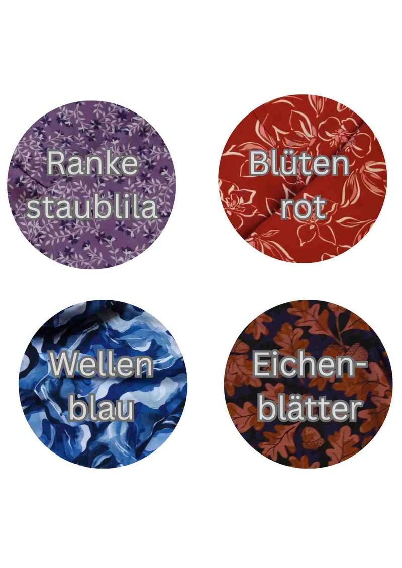 Stirnband "Herbstzeitlose" aus Jersey