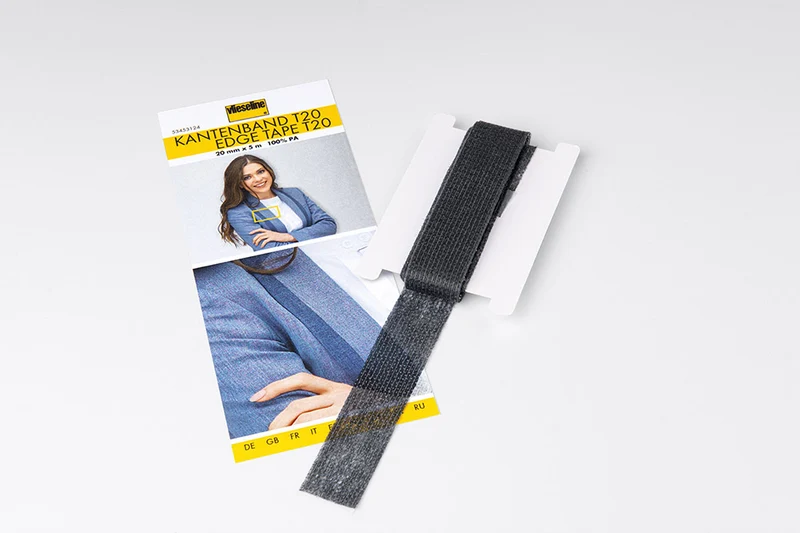 Vlieseline Kantenband T20 2cm 5m grafit