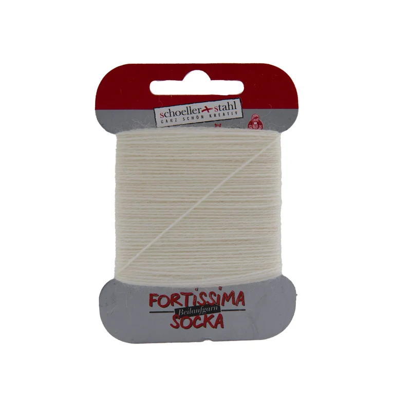 Fortissima Socken-Beilaufgarn 40m/5g | Farbe 1048 - NATUR