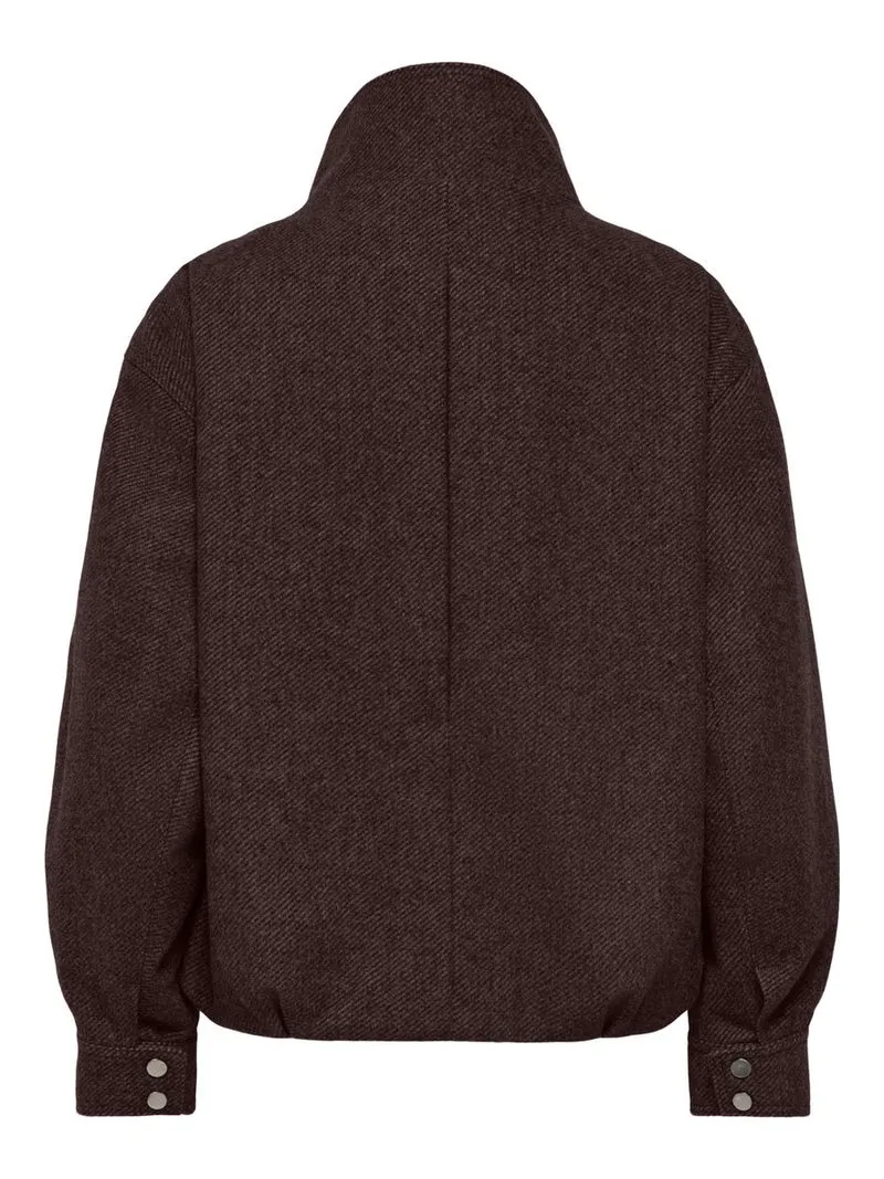 ONLASTA HIGH COLLAR BOMBER JACKET OTW