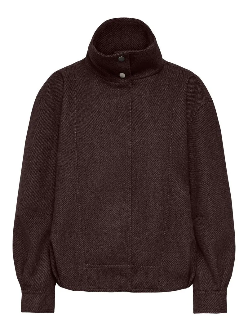 ONLASTA HIGH COLLAR BOMBER JACKET OTW