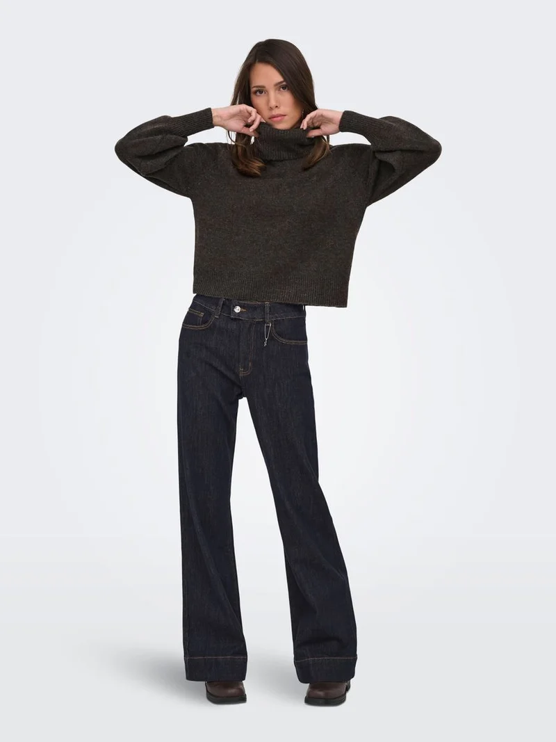 ONLOLIVIA LS ROLL NECK CC KNT