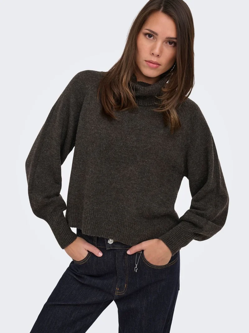 ONLOLIVIA LS ROLL NECK CC KNT