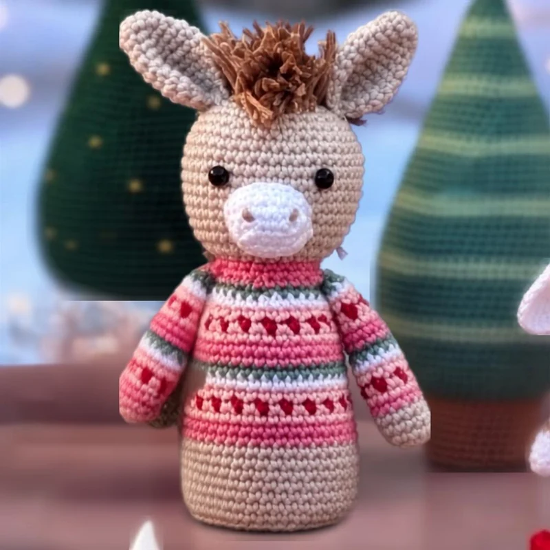 Wollplatz x Mrs. Milly Weihnachts-CAL 2026 Amigurumi-Häkelpaket