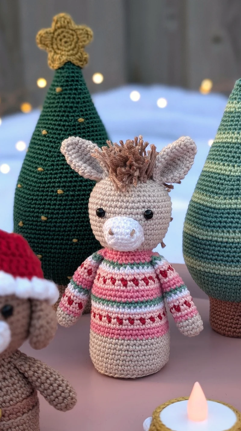 Wollplatz x Mrs. Milly Weihnachts-CAL 2026 Amigurumi-Häkelpaket
