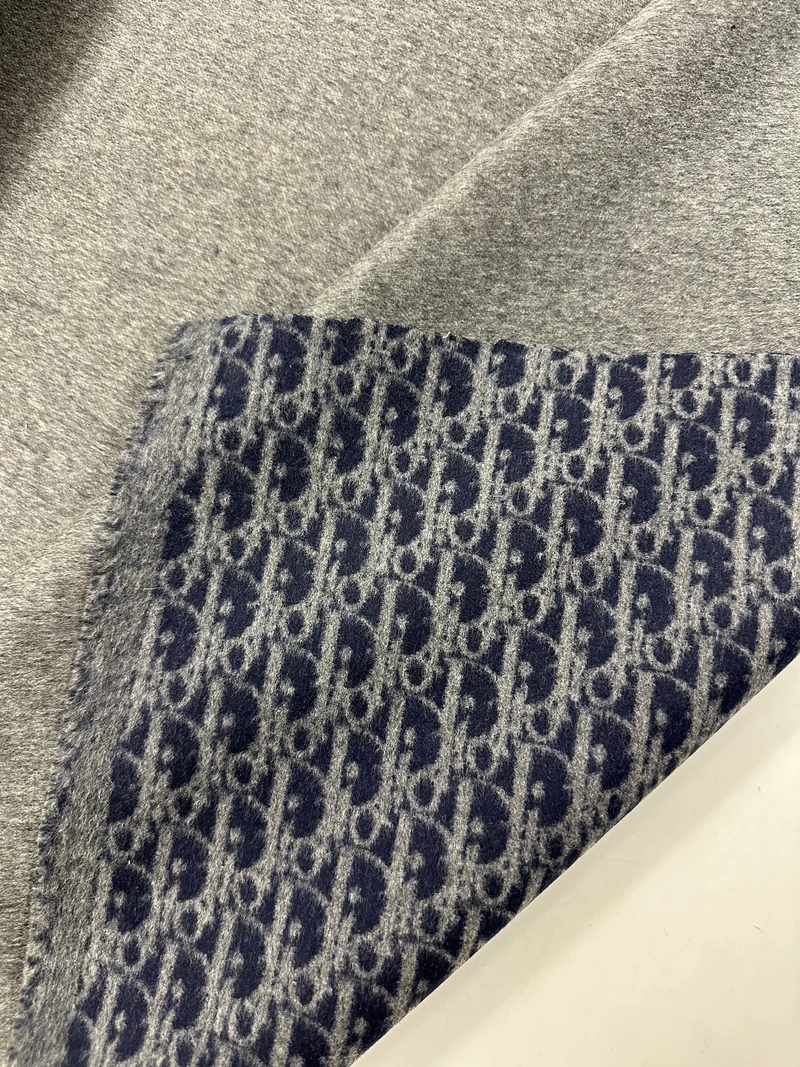 No. 1869 Doubleface Schurwolle navy