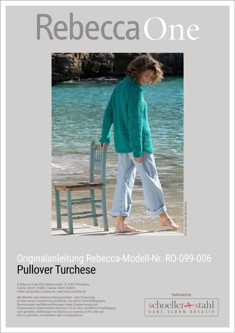Anleitung: Pullover Turchese