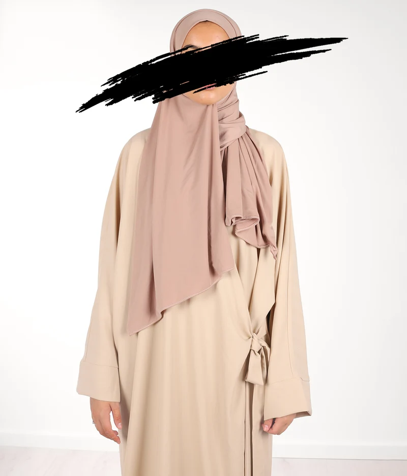 Präm. Jersey-Schal USW 75*200 – Desert Taupe