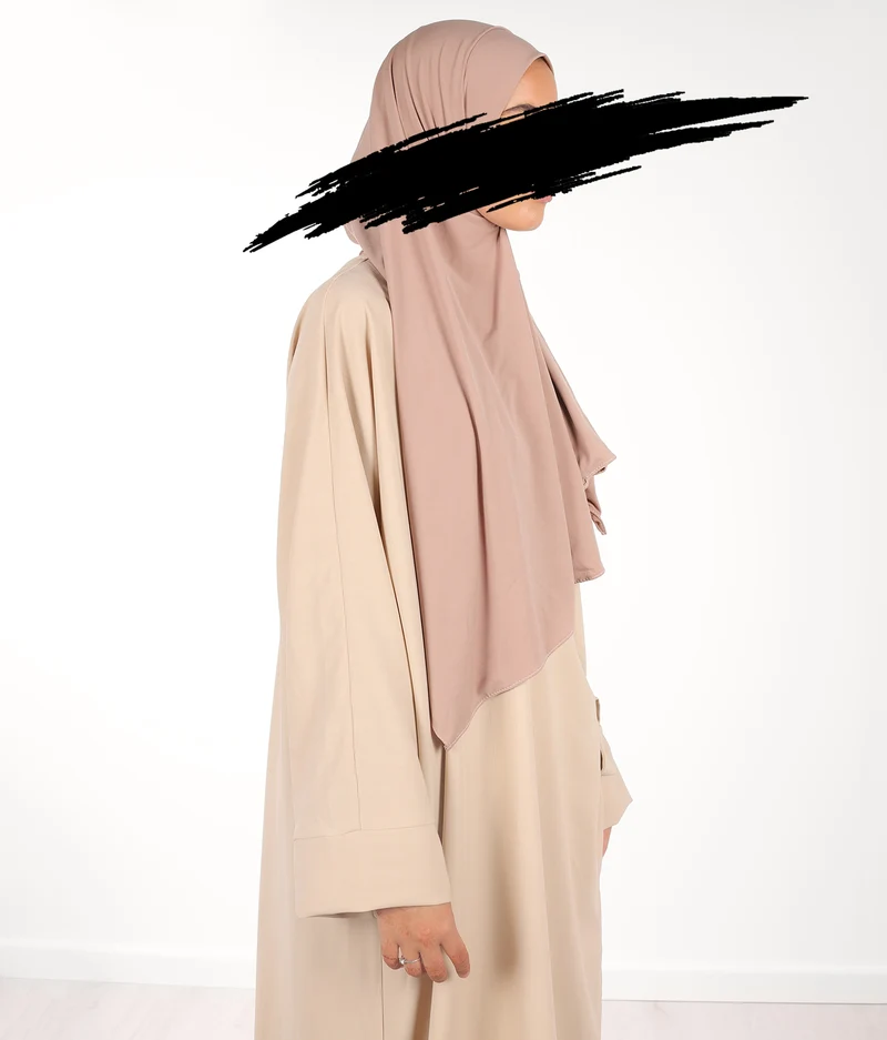 Präm. Jersey-Schal USW 75*200 – Desert Taupe