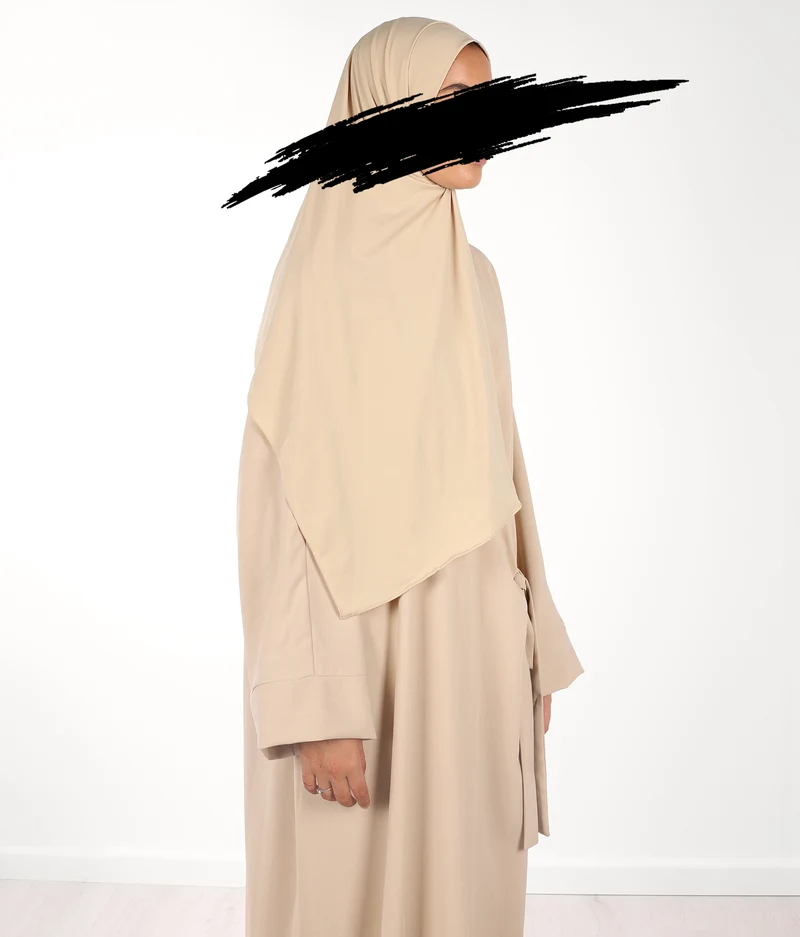 Prem. Jerseyschal UsW 75*200 - Beige