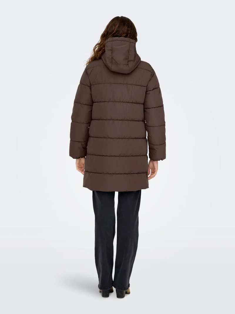 ONLCLAIR PUFFER HOOD COAT CC OTW