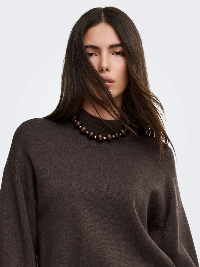 ONLENYA LS JQ O-NECK KNT