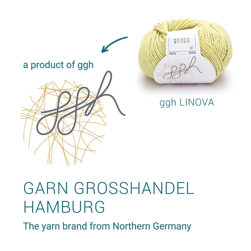 ggh Linova | 100% Baumwolle | 100m/50g | 020 - Cremegelb