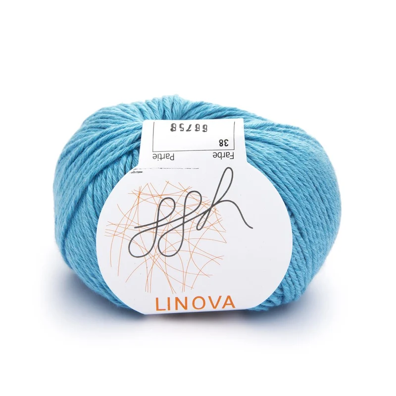ggh Linova | 100% Baumwolle | 100m/50g | 038 - Aqua