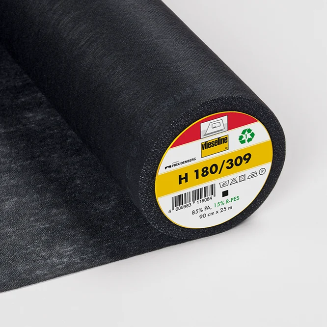 Bügeleinlage Vlieseline ® H180 schwarz