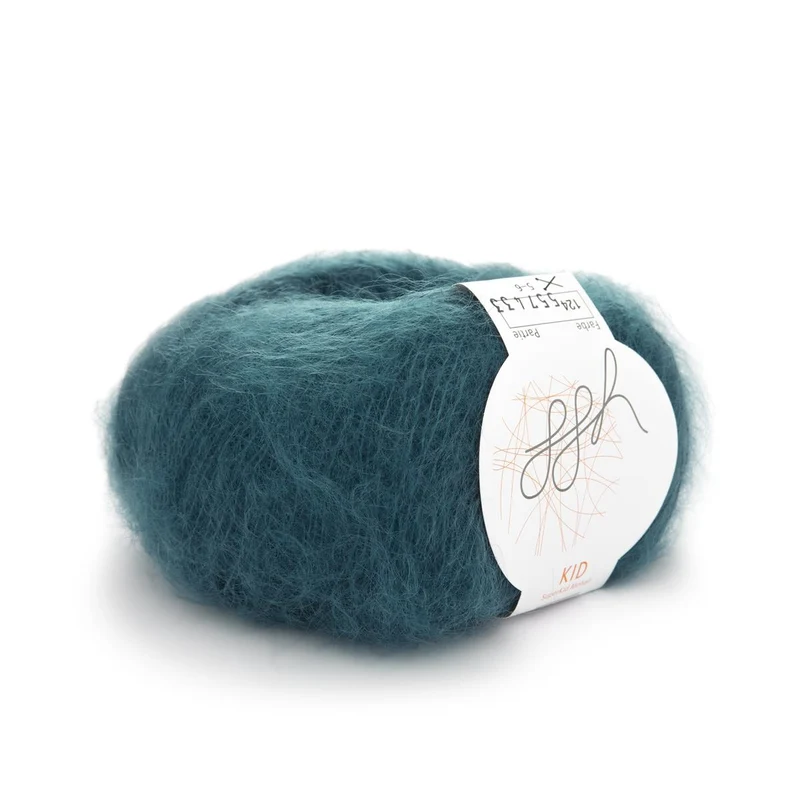 ggh Kid | Mohairwolle | 250m/25g | 124 - Entenblau