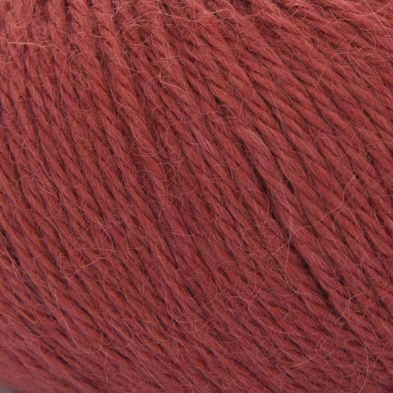 ggh Baby Alpaka Farbe | 100% Baby Alpaka Wolle | 100m/50g | 012 - Gebranntes Rostrot