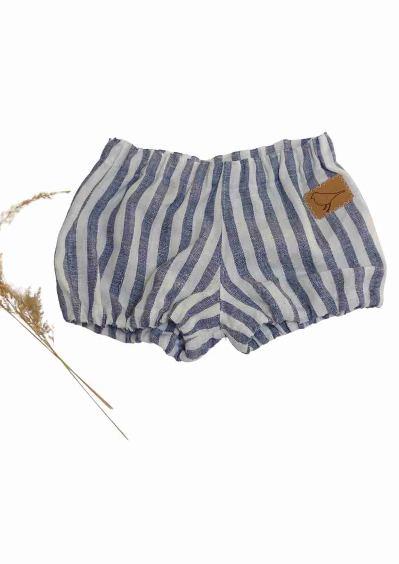 Leinenbloomers für Babys und Kleinkinder "Ginkgo"