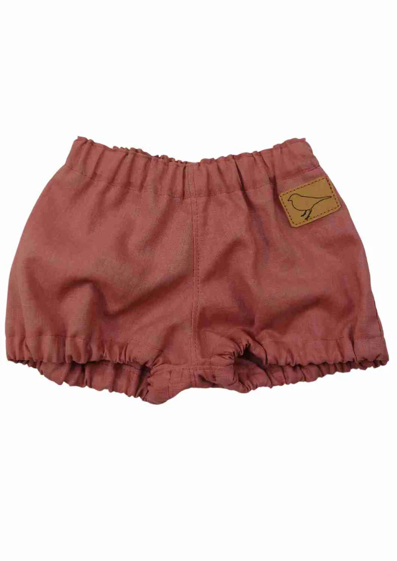 Leinenbloomers für Babys und Kleinkinder "Ginkgo"