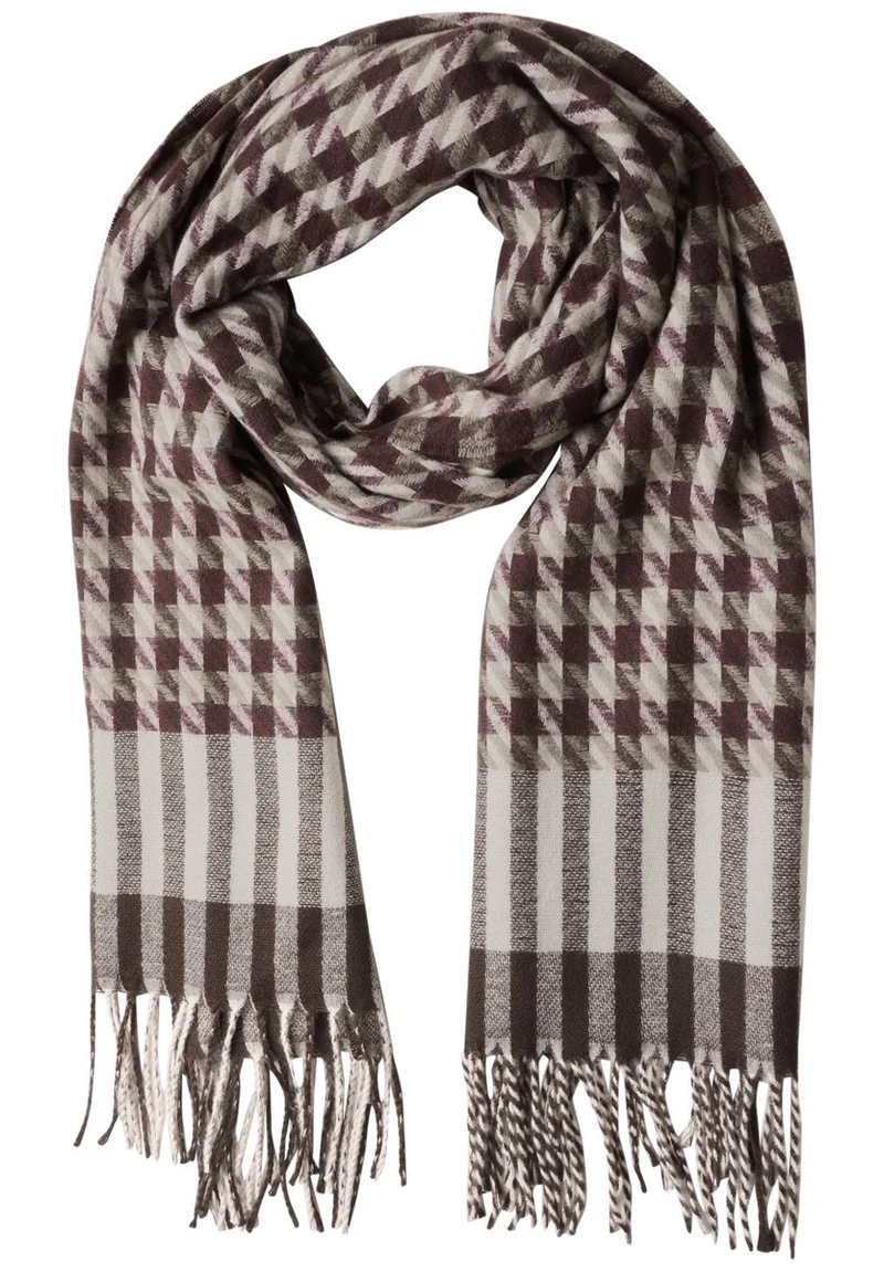 Tuch mit Houndstooth Muster