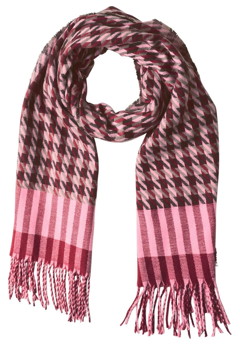 Tuch mit Houndstooth Muster