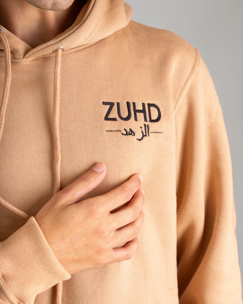 Hoodie Zuhd - Weiches Taupe